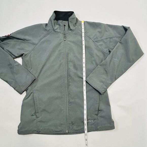 Marmot Ladies Levity Jacket Sky Blue Size Medium Water Repellant Softshell - Picture 9 of 14